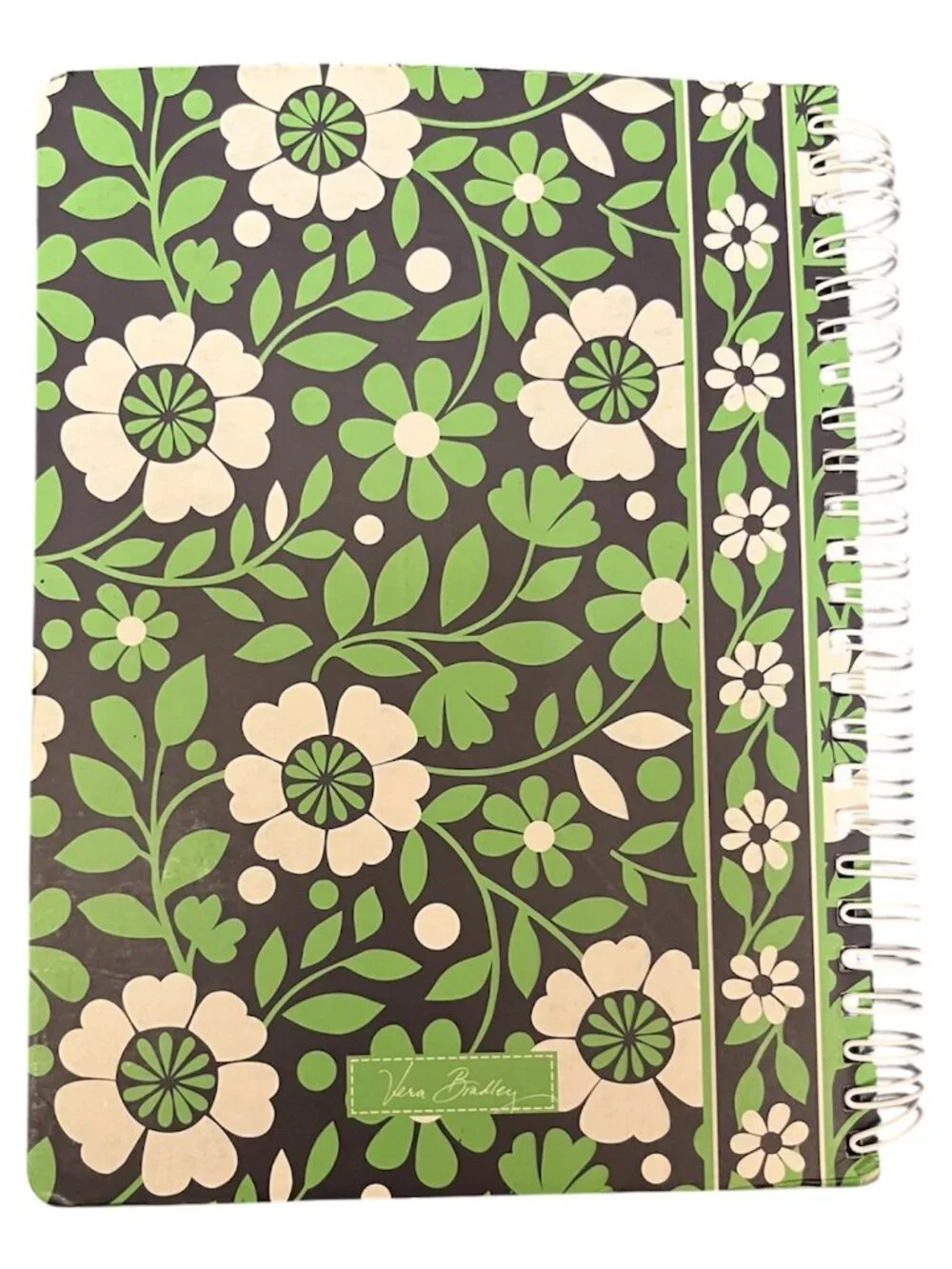 Mini Vera Bradley Lined Spiral Notebook in Retired Lucky You Pattern